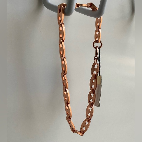 New vintage fancy SOLID COPPER bracelet - Picture 5 of 11